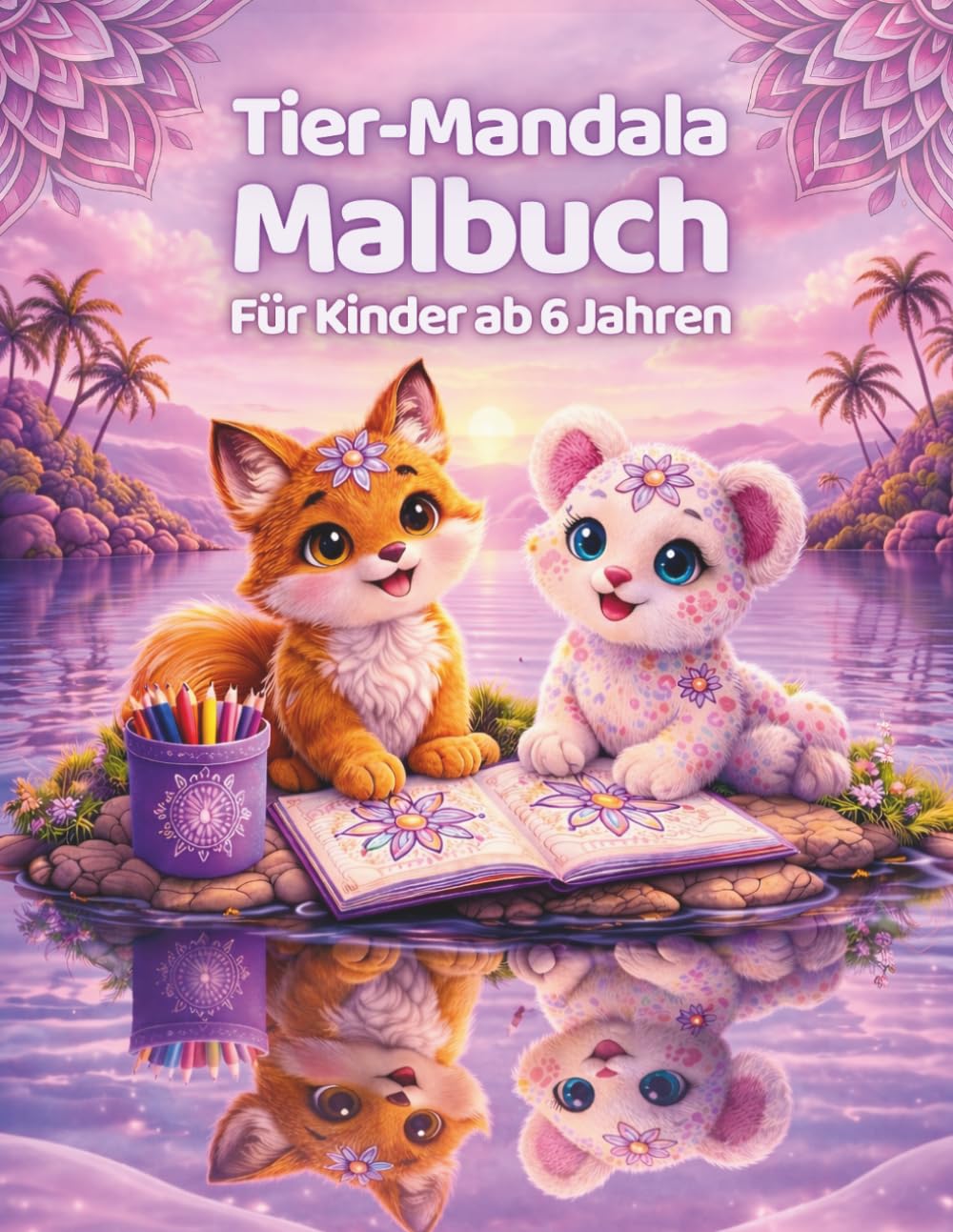 Cover: Mein Tier-Mandala Malbuch für Kinder ab 6 Jahren